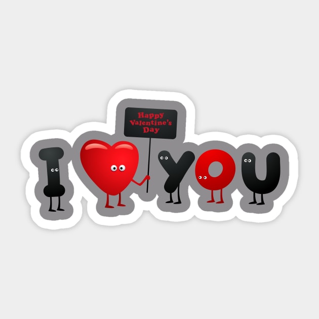 Happy Valentine's Day Sticker by 7usnksa